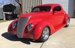 1937 Ford 3 Window Minotti Coupe - The Red Dog  for sale $60,000 