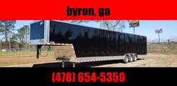 44 ft goosneck enclosed 21k gvwr 2 carhauler trailer  for sale $28,995 