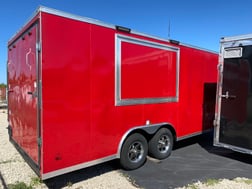 Concession Trailer 8.5 x 18 Sinks Roof Air 