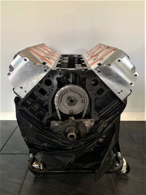 Chevy LS 6.3L Cast Iron Stroker Motor (383 cid) Long Block