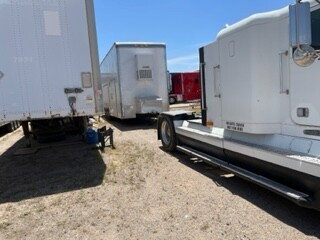 32 foot haulmark Stacker and freightliner tractor  for Sale $32,500 