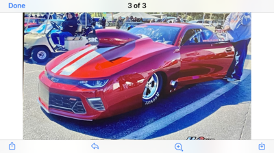 2018 Wally Stroupe Camaro Roller 
