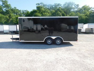 2026 Covered Wagon Trailers 8.5X18 Vnose  With 5200Lb Axles   for sale $9,095 