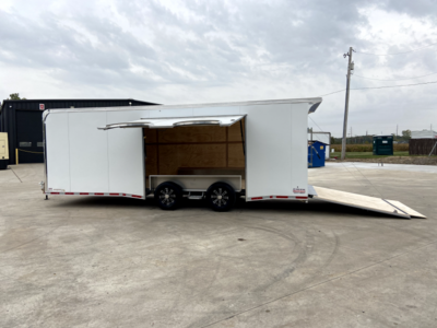 United UAT 8.5x24 All Aluminum Cargo-Car/Race Trailer w/Esca  for sale $22,995 