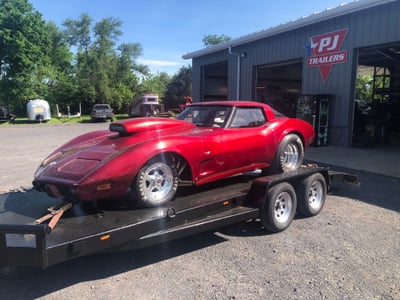 Corvette Drag Car Rolling Chassis