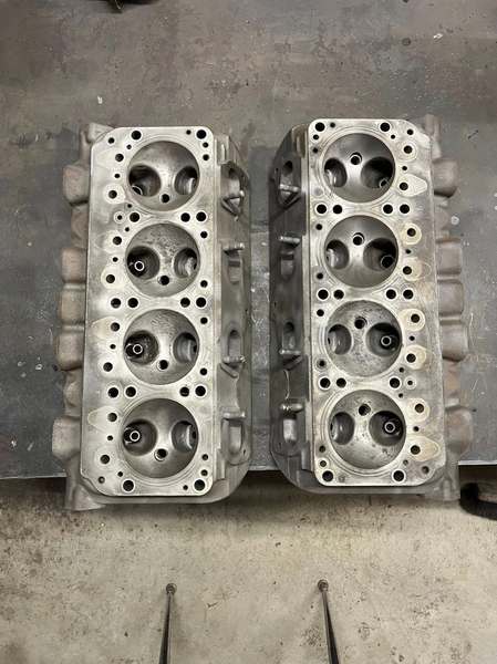 1619823 1956 Chrysler 354 Car Hemi Cylinder Heads  for Sale $600 