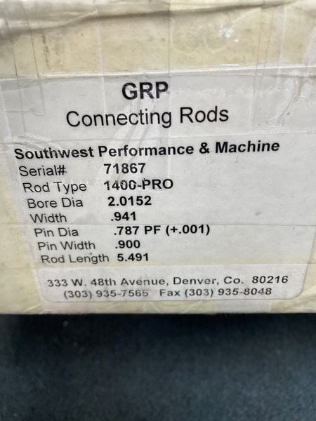 GRP Rods  for Sale $900 