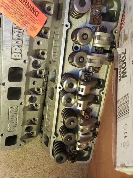 Brodix 14 degree canted valve sbc heads  for Sale $3,000 