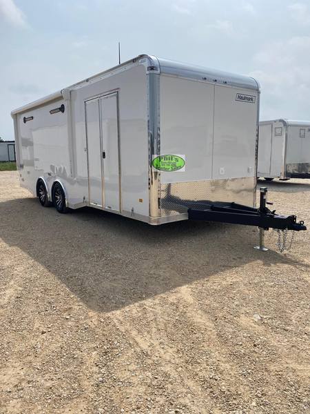 24' RACE TRAILER HAULMARK EDGE PRO ELECTRIC AWNING  for Sale $32,999 