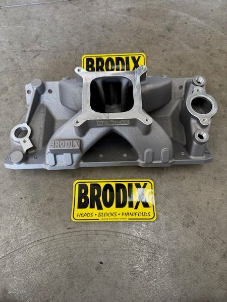 Brodix SBC Intake Manifold BM1000 (New out of box)  for Sale $600 