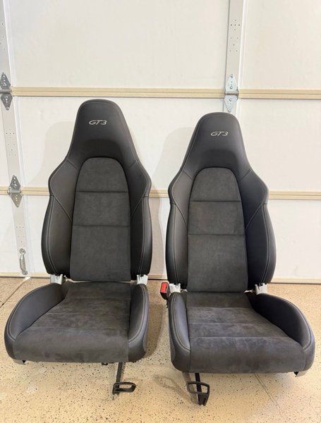 Porsche 911 GT3 991.1 OEM Seats Pair | 2014–2016  for Sale $3,500 