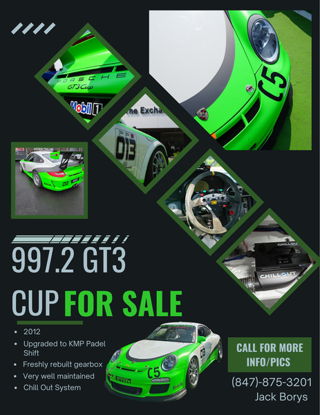 2012 Porsche 911 GT3 CUP   for Sale $115,000 