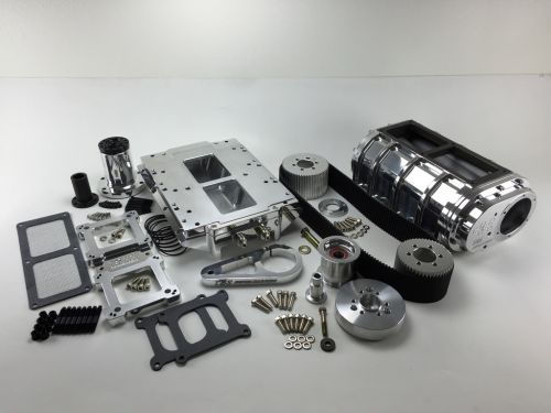 10-71 Blower kit with Carbs, linkage, 460 Ford  TBS Billet  