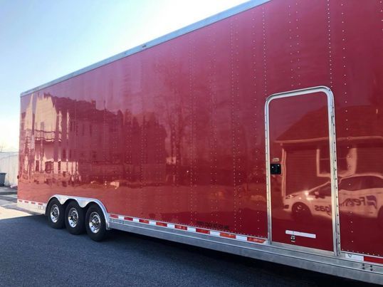 2002 40ft Featherlite Aluminum Stacker Trailer for Sale $42,000