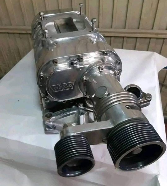 Polished Weiand 177 Blower for SBC  for Sale $1,200 