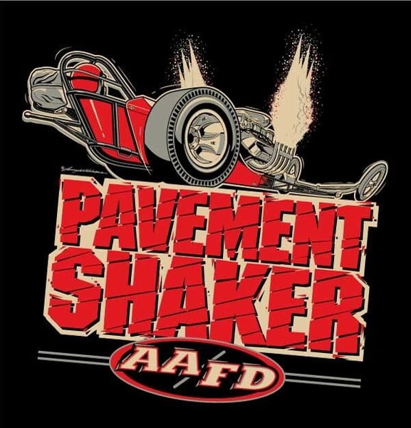  Speed King Hot Rods PAVEMENT SHAKER Dragster Swag 