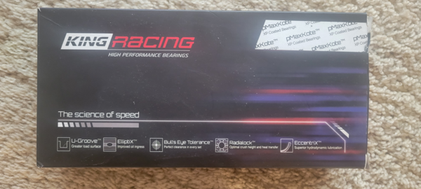 King Racing Rod Bearings BB Chevy  for Sale $115 