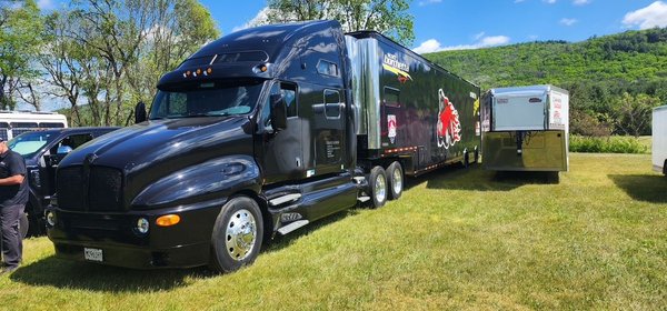 1999 Featherlite with Awning and 1997 Kenworth  for Sale $250,000 