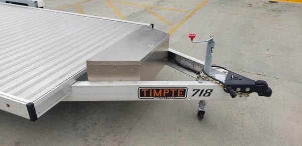 2023 Timpte 7 X 18 drop deck low profile carhauler trailer g  for Sale $12,995 