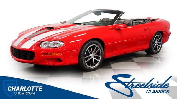 2002 Chevrolet Camaro SS 35th Anniversary Convertible  for Sale $47,995 