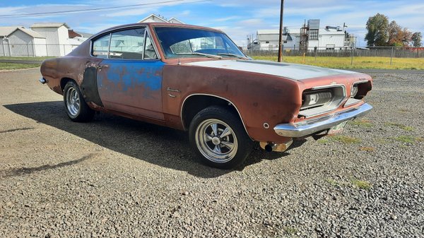 1968 barracuda, ls 5.3 th400, long travel front suspesion  for Sale $10,500 