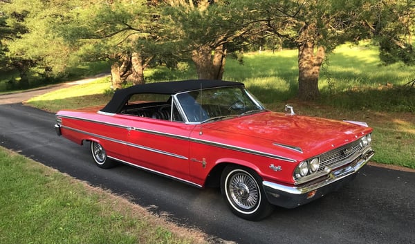 1963 Ford Galaxie 500 XL Convertible, 390 V8 4 Spd  for Sale $42,500 