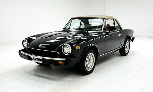 1982 Fiat Spyder 2000 Convertible  for Sale $21,500 