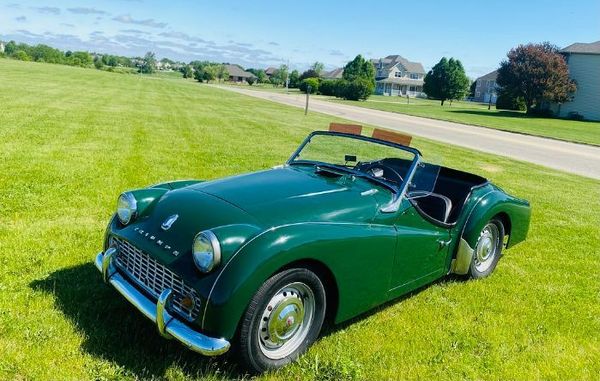 1960 Triumph TR3A  for Sale $21,895 