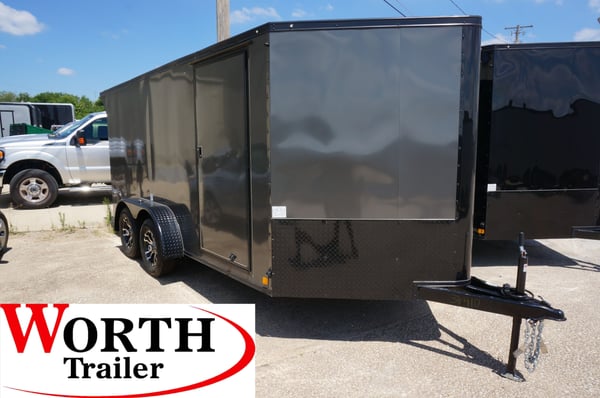 7 x 14 V-Low Motorcycle Trailer ST# ON ORDER 