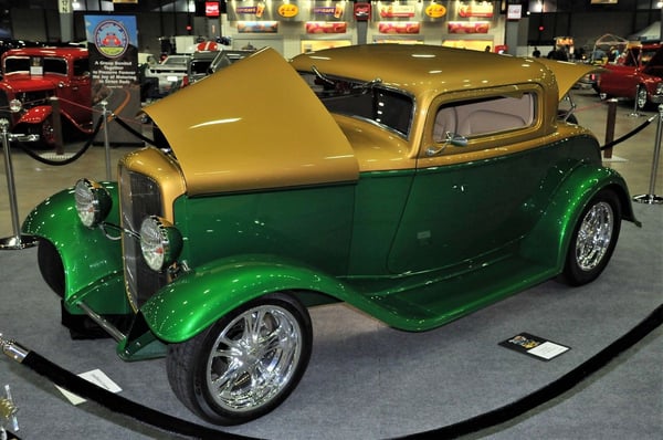 1932 Ford 3-Window Coupe Streetrod  for Sale $87,750 