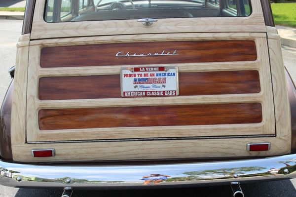 1950 Chevrolet Styleline Deluxe Tin Woody for Sale $36,900