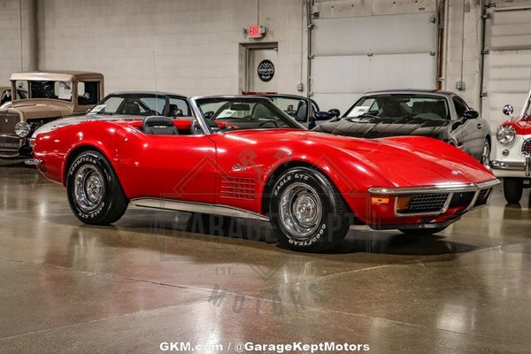 1972 Chevrolet Corvette Convertible  for Sale $41,900 