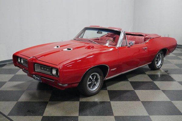 1968 Pontiac GTO Convertible for Sale $54,995