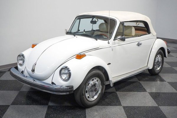 1977 Volkswagen Beetle Champagne Edition Convertible for Sale $18,995