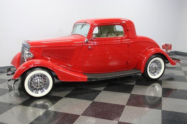 1934 Ford 3-Window Coupe for Sale $49,995