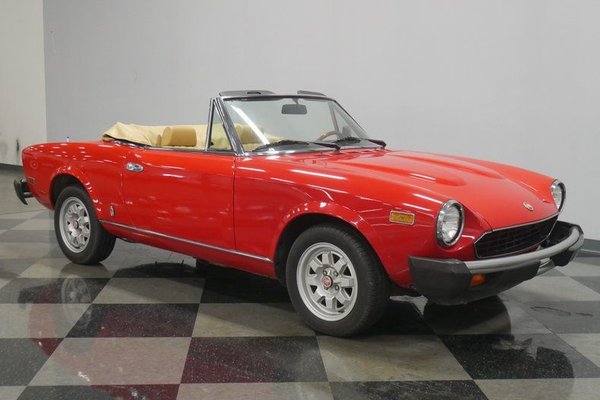1982 Fiat Spider 2000 for Sale $16,995