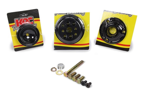 Serpentine Pulley Kit Pro Series SBC, by KRC POWER STEERING,  for Sale $218 