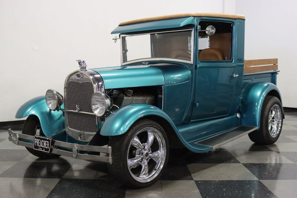 1928 Ford 3-Window Pickup  for Sale $41,995 