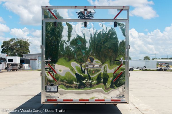 2020 Vintage 3-Car Wedge Enclosed Car Trailer for Sale $55,900