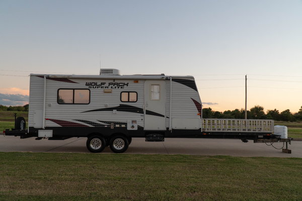 2011 Forest River Cherokee Wolf Pack Toy Hauler Wide Body 21 for Sale