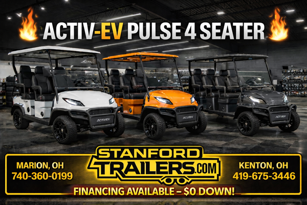 2026 Activev Pulse 4 Seater Golf Cart