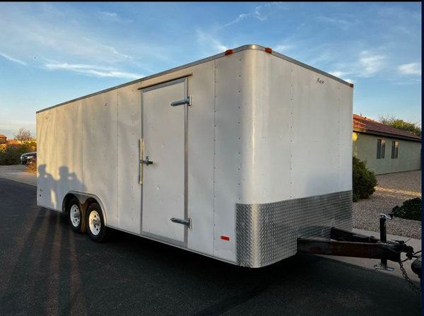 20 x 8 Enclosed cargo or car hauler  for Sale $7,800 