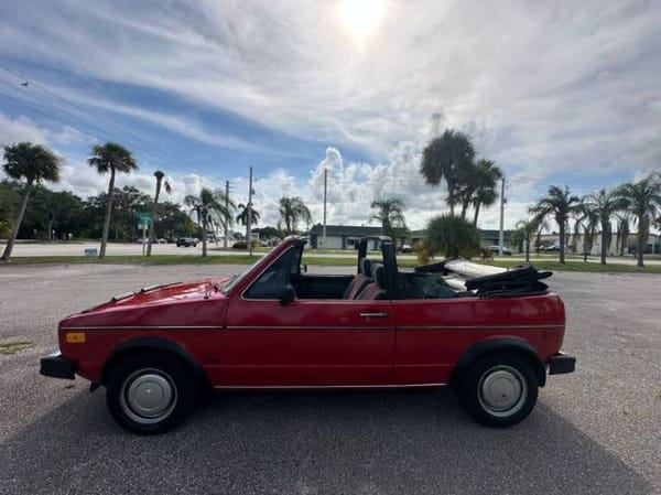 1987 Volkswagen Cabriolet  for Sale $12,895 