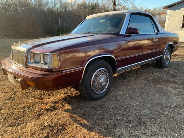 1986 Chrysler LeBaron  for Sale $6,995 