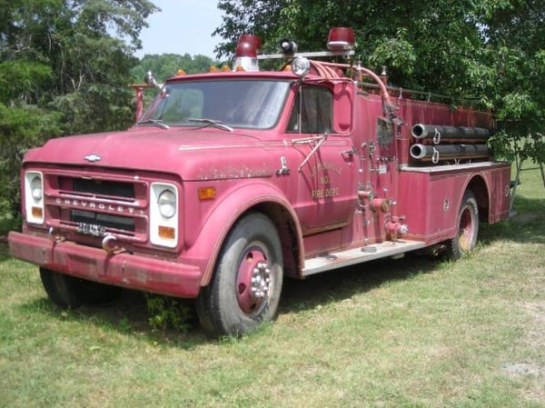 1970 Chevrolet Fire Truck  for Sale $6,495 