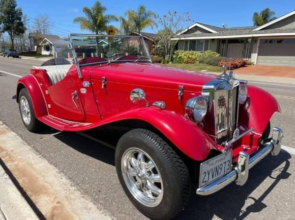 1952 MG TD  for Sale $26,995 