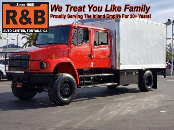 Freightliner 4x4 Quad Cab - automatic trans - low miles
