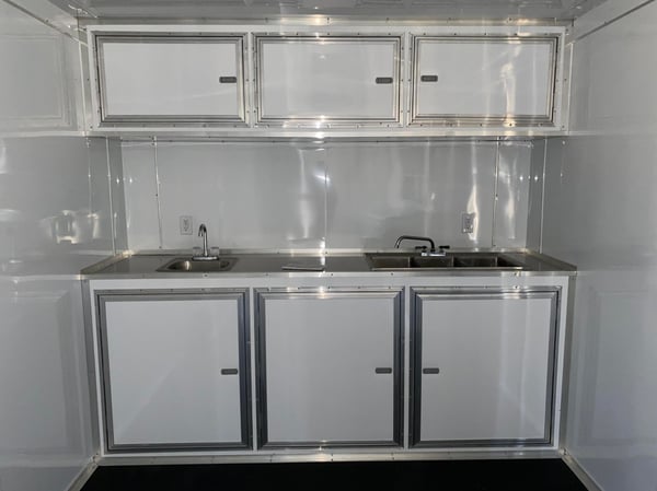 NEW 8.5X20TA Concession Trailer Finished Interior  for Sale $23,999 
