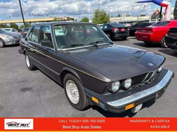 1988 BMW 5-Series  for Sale $4,999 