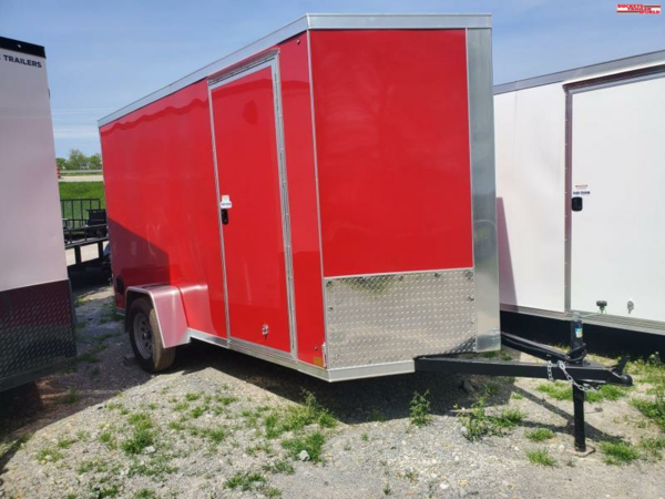 2023 Cross Trailers 6x12 Alpha w/ 6" Extra Height Enclo